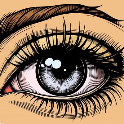 realistic eye