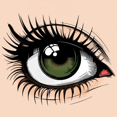 realistic eye