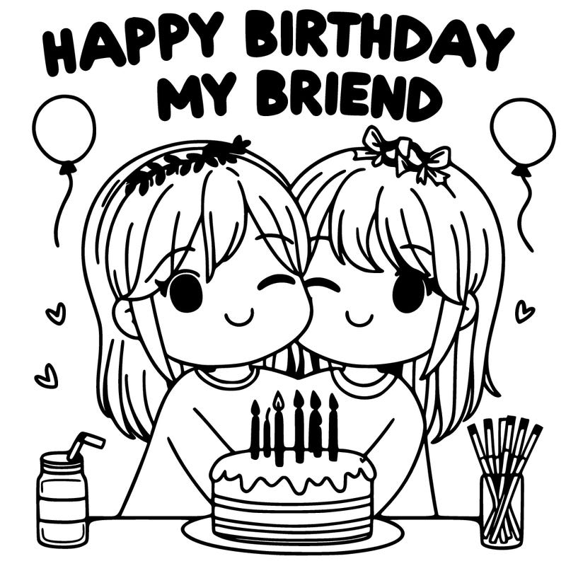 happy birthday to my best friend