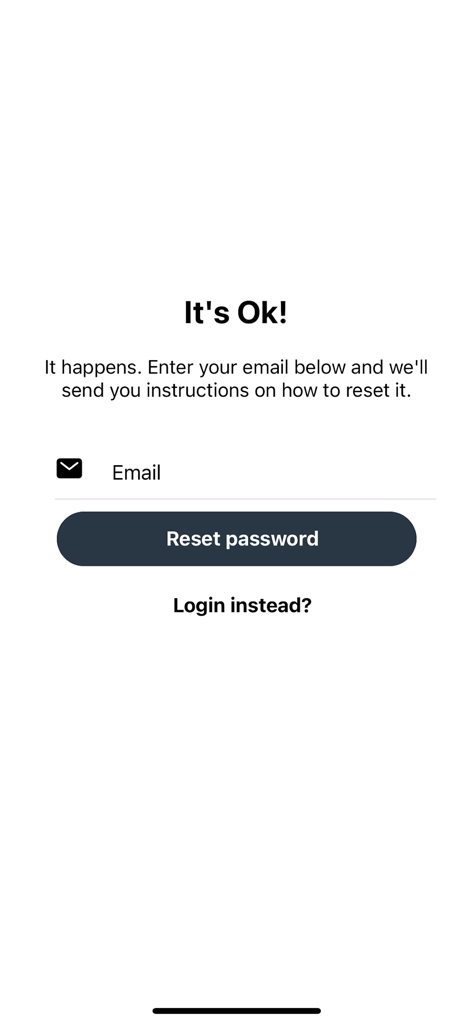 HUB SHARP - HUB SHARPアプリのパスワードリセットページ