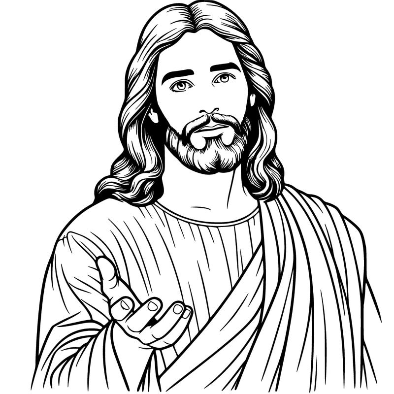 realistic jesus