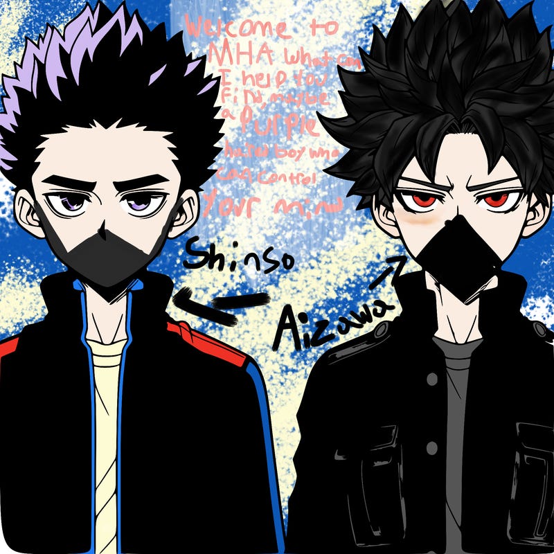 izuku midorya and katsuki bakugo