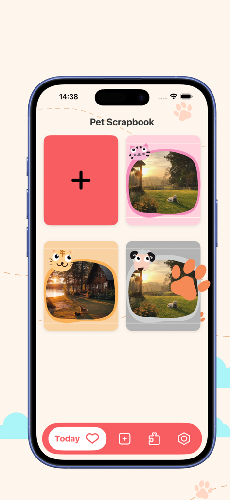 Amar-Capture Pet Beautiful - Digital pet scrapbook gallery with decorated animal photos