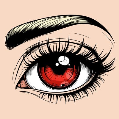 realistic eye