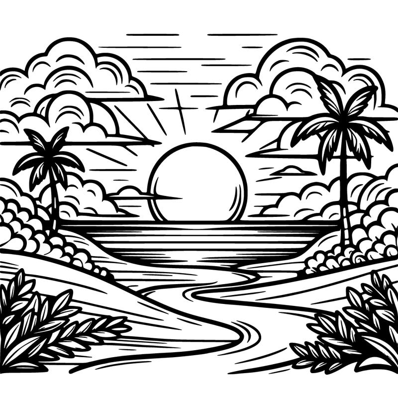 sunset