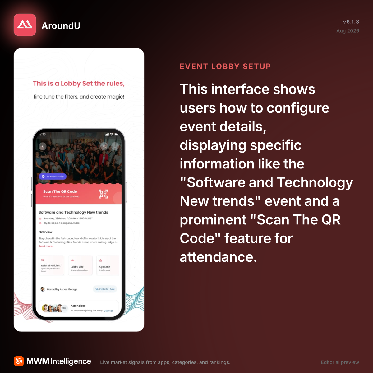 AroundU - Social Networking App | MWM