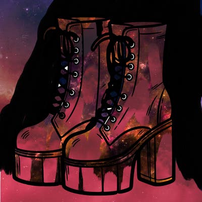 boots with a heel bottom