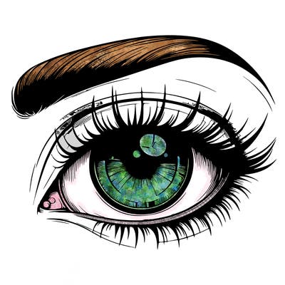 realistic eye