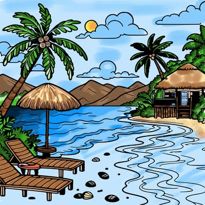 caribbean beach