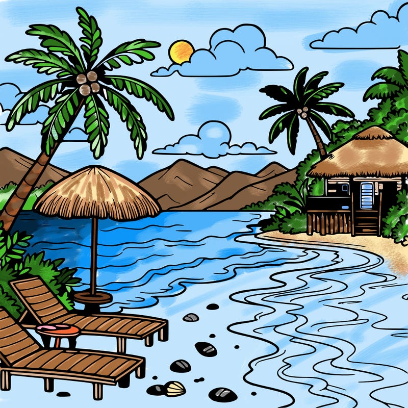 caribbean beach
