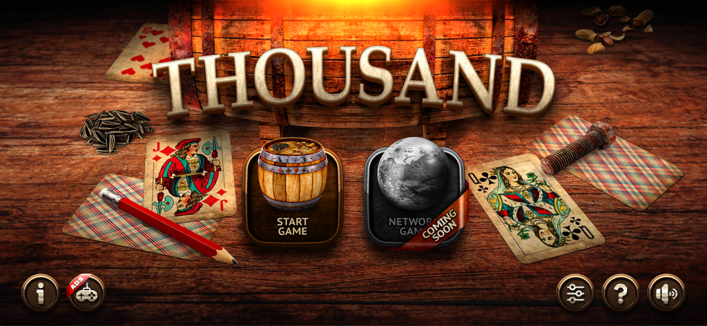 Thousand (1000) HD Card Game - Games App | MWM