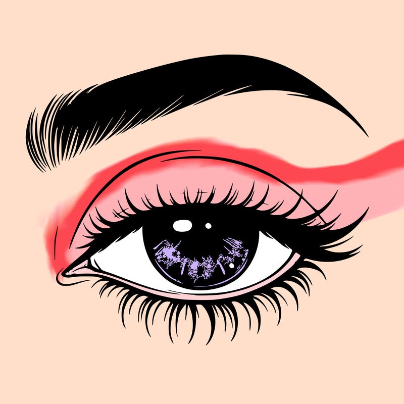 eye closed realistic