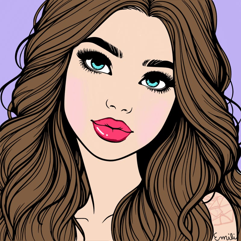 beautiful realistic girl