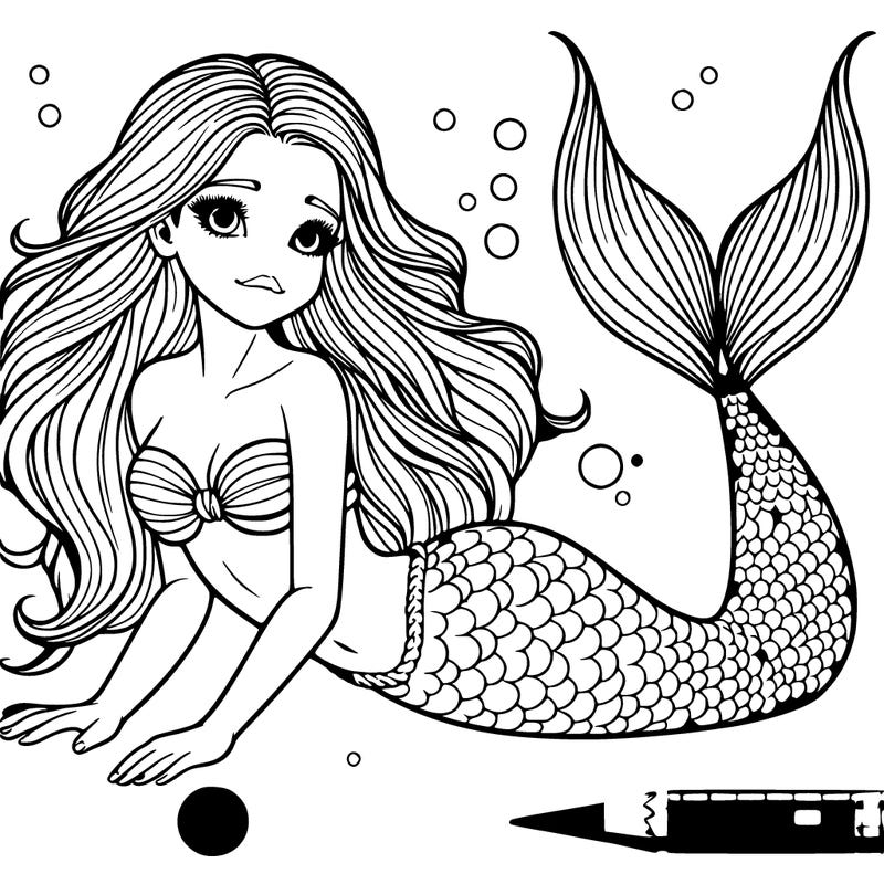 realistic mermaid