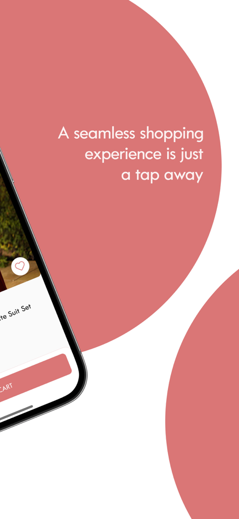 Aachho - Aachho Mobile App-Screenshot, der ein nahtloses Einkaufserlebnis für Premium-Ethno-Mode bewirbt
