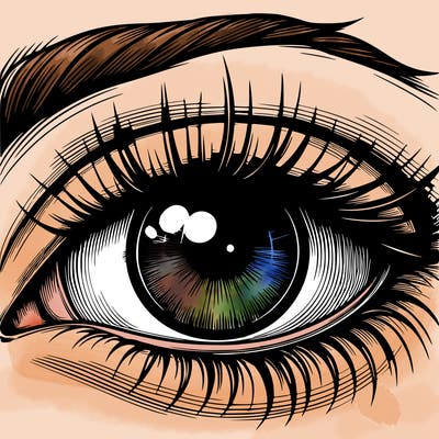 realistic eye