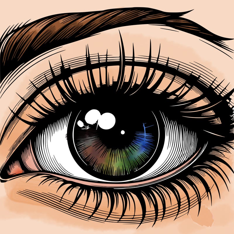 realistic eye