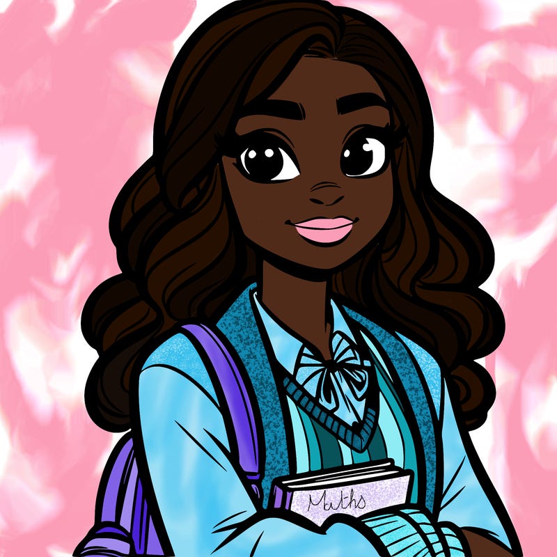 black college woman