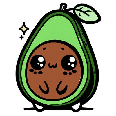 cute avocado