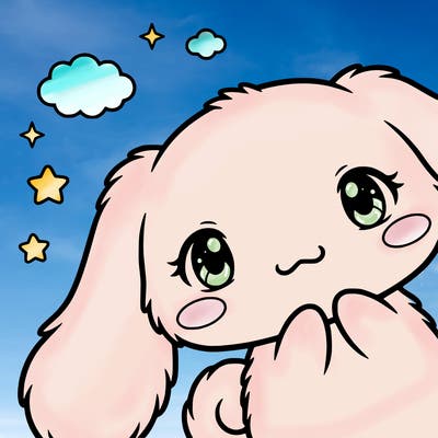 anime cinnamoroll cute fluffy