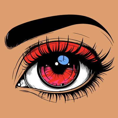 realistic eye