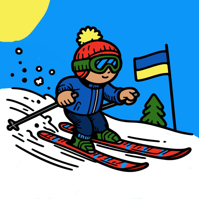 skiing