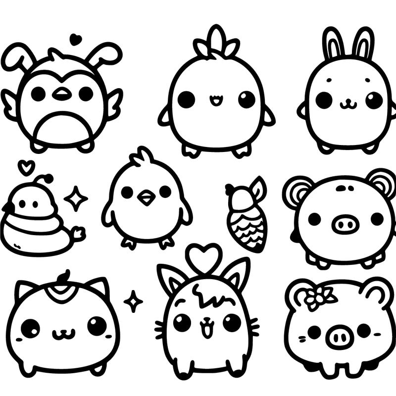 kawaii animals