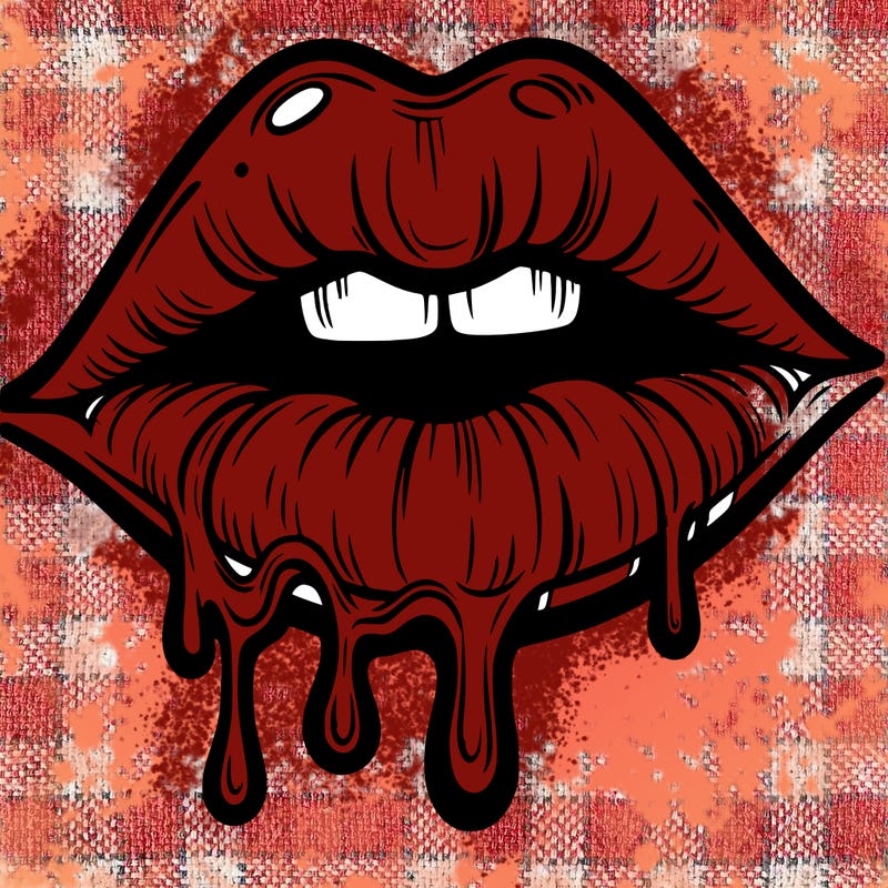 lips that look realistic and drip