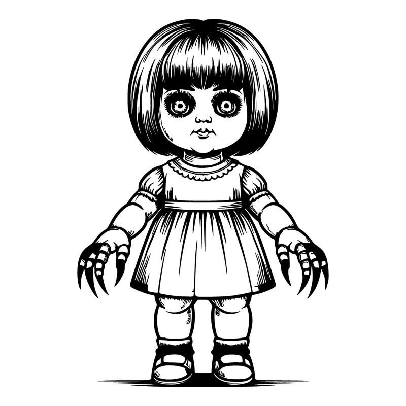 realistic doll creepy