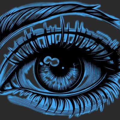 realistic eye
