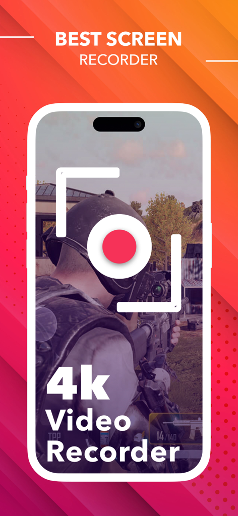Screen Recorder ® - Registratore schermo mobile 4K che cattura gameplay di alta qualità