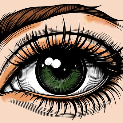realistic eye