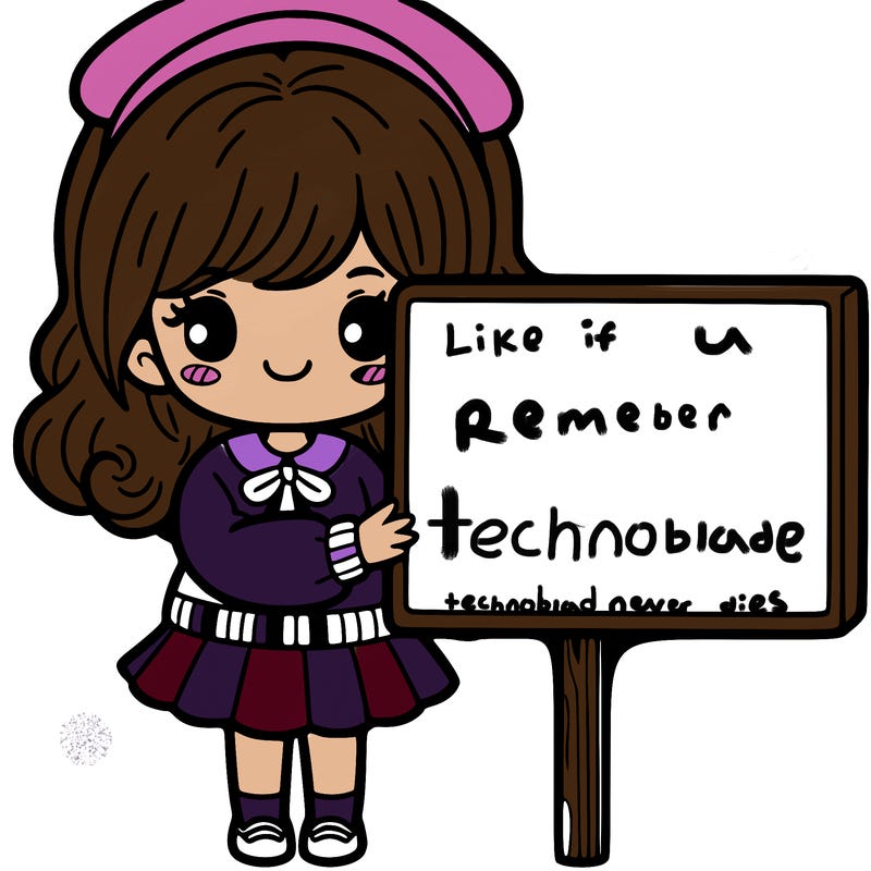 girl holding a sign