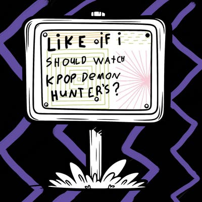 a blank sign