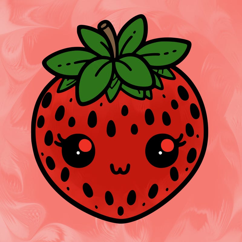 cute strawberry
