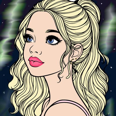 beautiful realistic girl