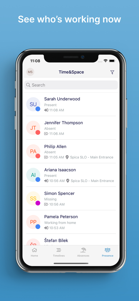 Spica Time&Space - Business App | MWM