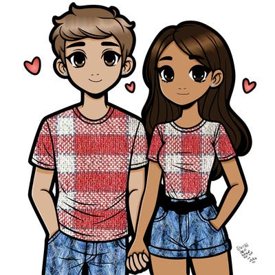 boyfriend and girlfriend