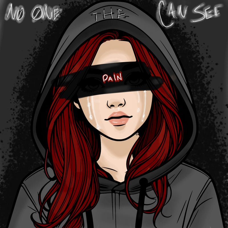 realistic girl with a hoodie