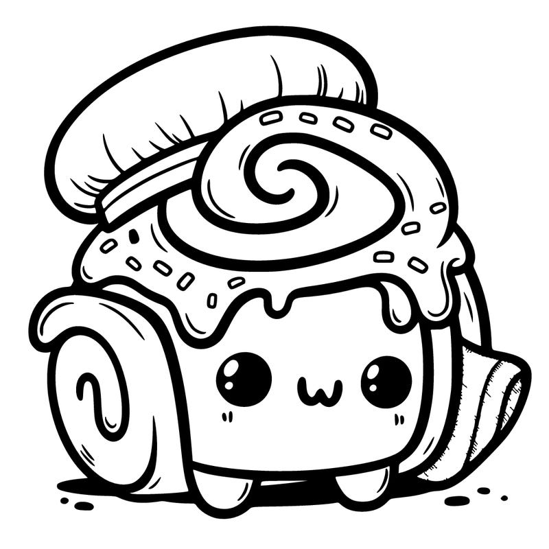 cinnamonroll wearing a cute hat