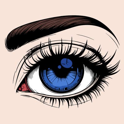 realistic eye