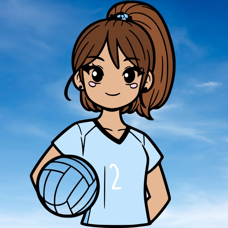 volleyball girl