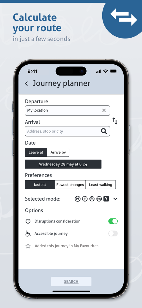 Tisséo: Metro, Tram, Bus - L'application Tisseo, planificateur de trajets pour les transports en commun à Toulouse,