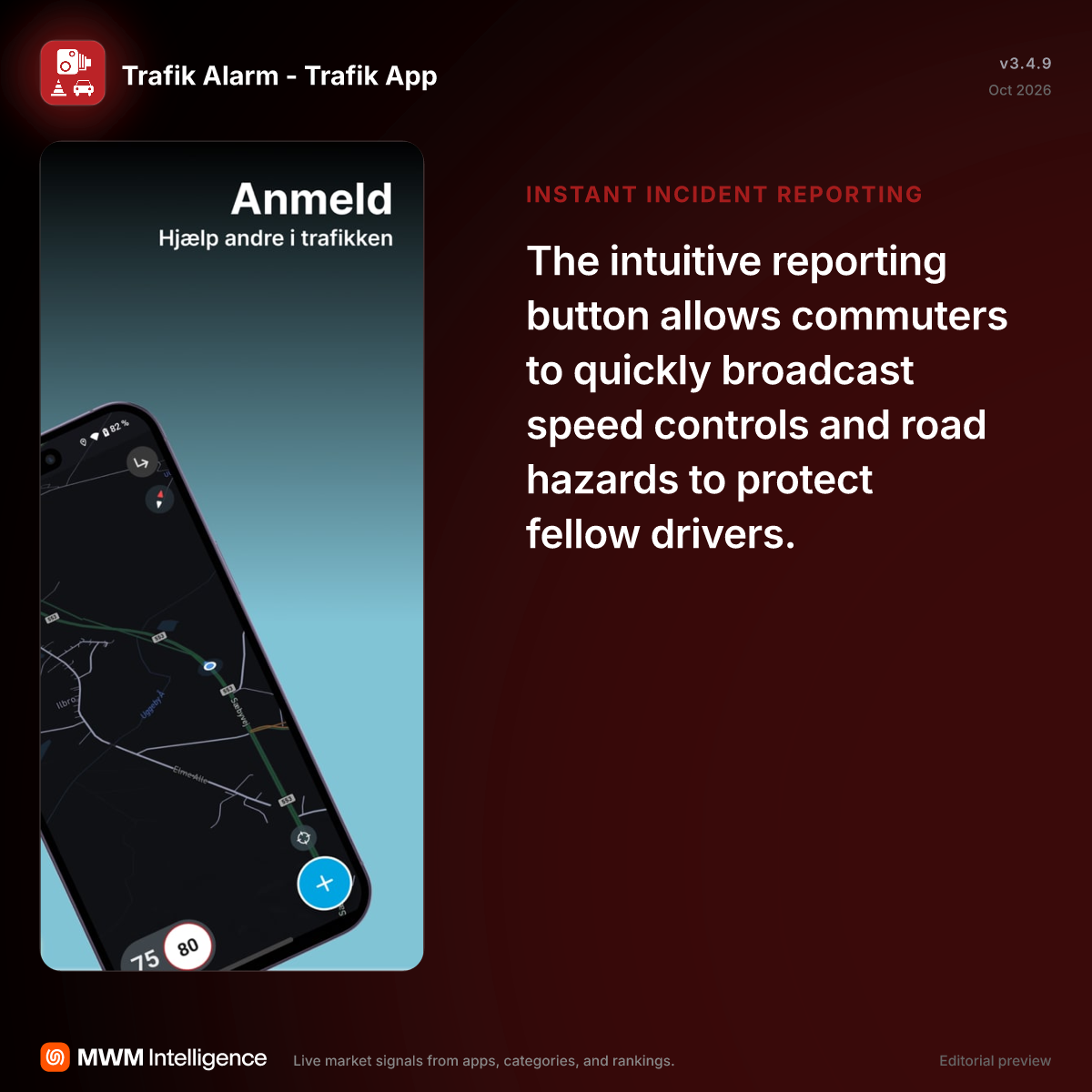 Trafik Alarm - Trafik App - Navigation App | MWM