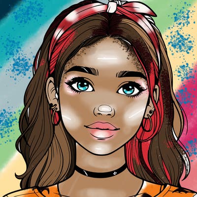 realistic teenage girl