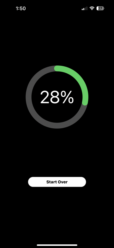 Muscle Study Guide - Muscle quiz progress indicator showing 28 percent completion
