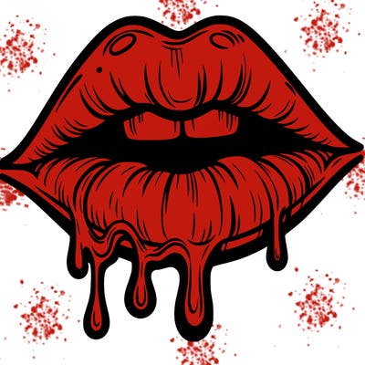 lips that look realistic and drip