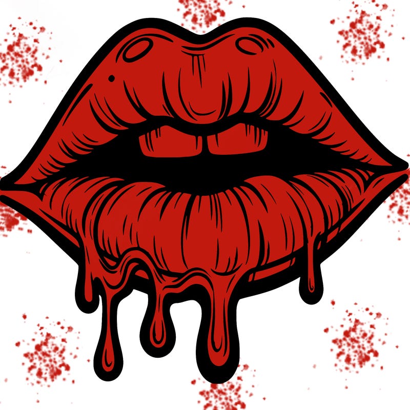 lips that look realistic and drip