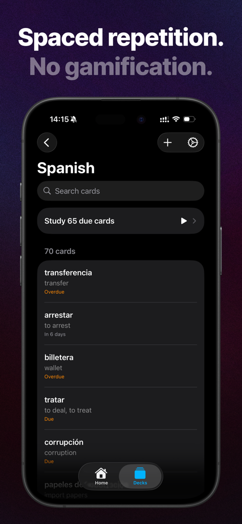Recap: Flashcards for Language - Education App | MWM