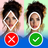 Face Shape Analyzer - Hair AI - App Icon